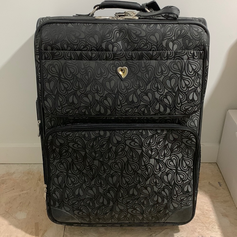 Diane Von Furstenberg Signature Heart Designer Luggage